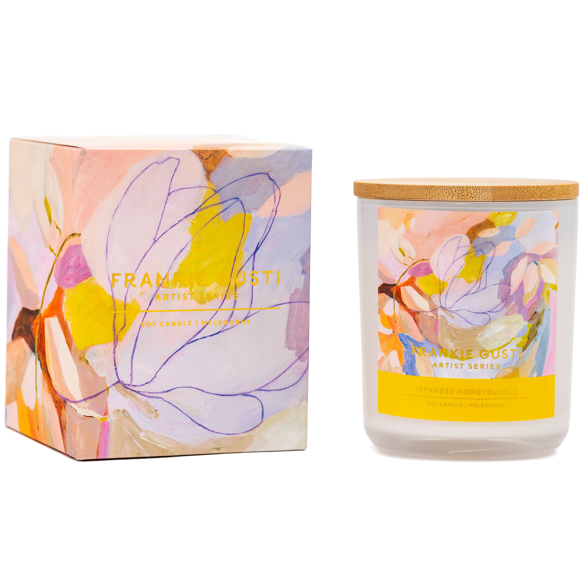 ARTIST SERIES CANDLE | JAPANESE HONEYSUCKLE | JADE FISHER