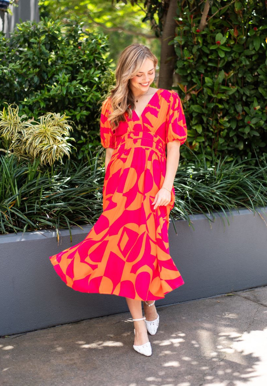 Sunset Bloom Dress