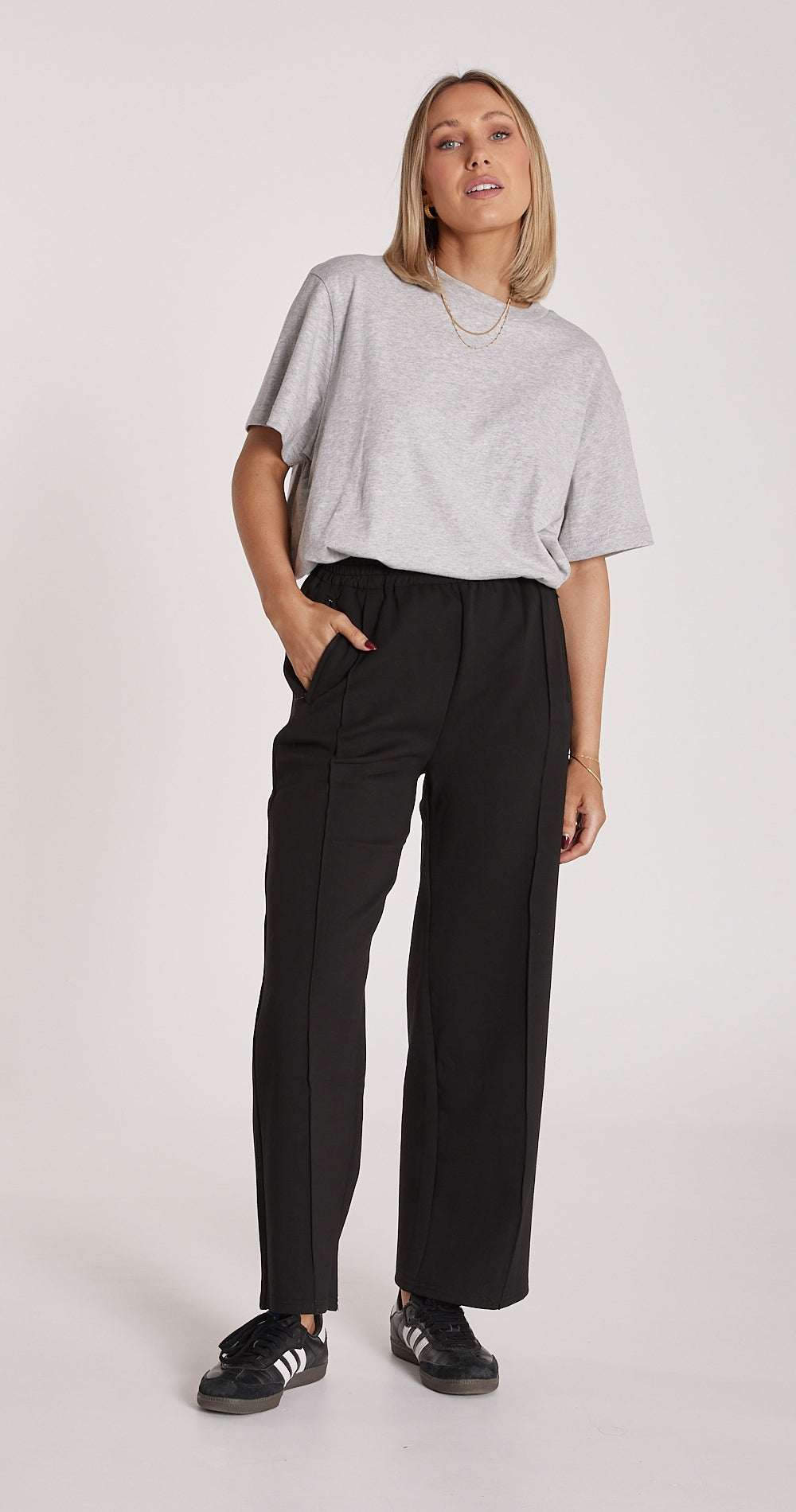 NOAH CROPPED PANT - BLACK