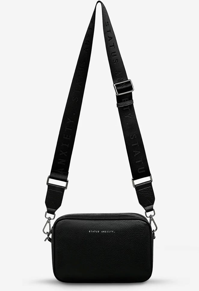 Plunder With Webbed Strap- Black