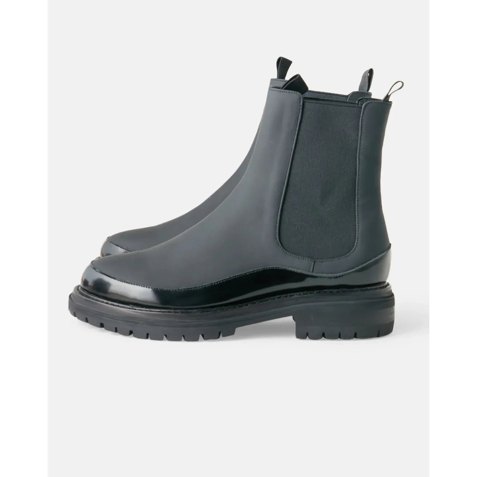 Otis Leather Boots - Black